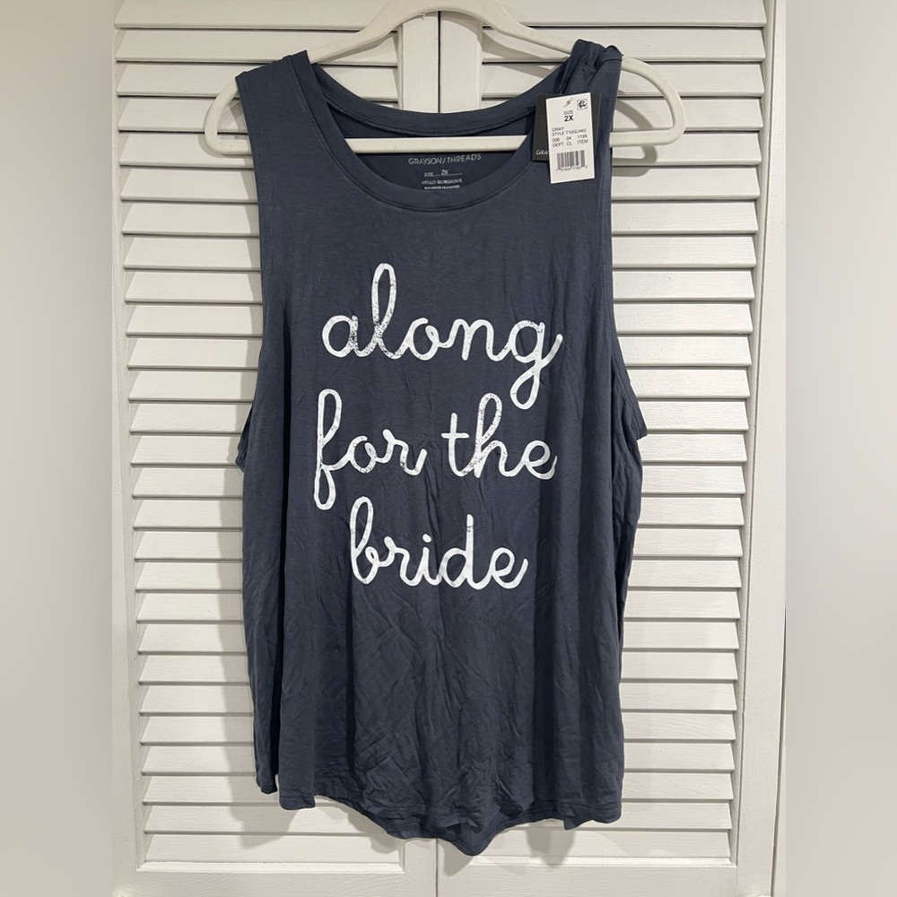Along for the Bride Tank
